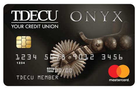 tdecu onyx credit card